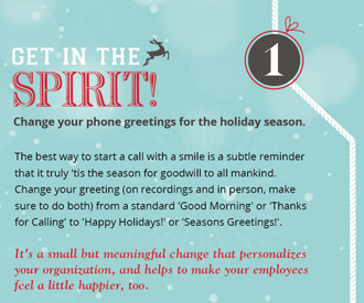 7 Holiday Hints for Cheery Customer Care